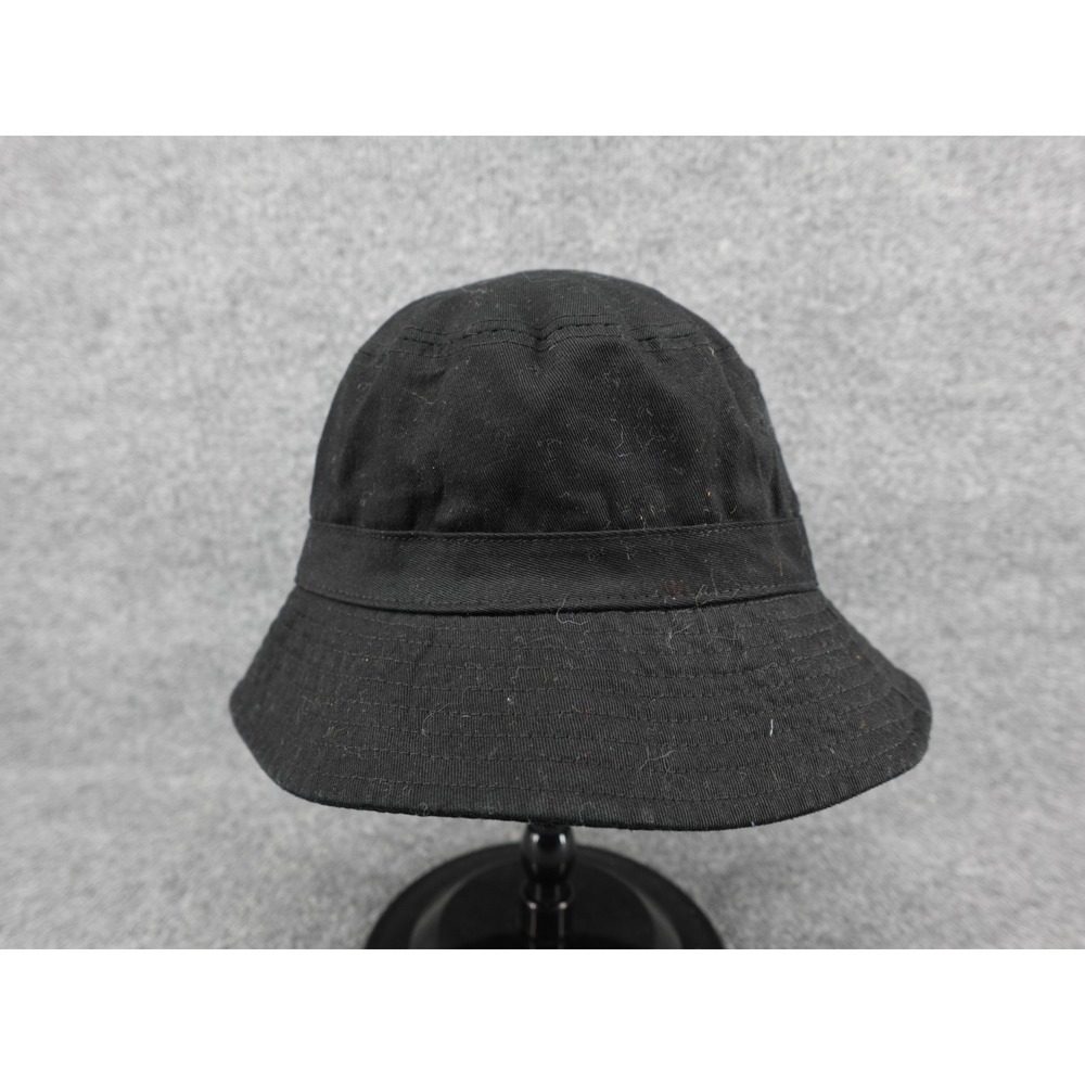 Chokolids Bucket Hat Mens L/XL Black Good Cotton Twill Sun Hat BH101